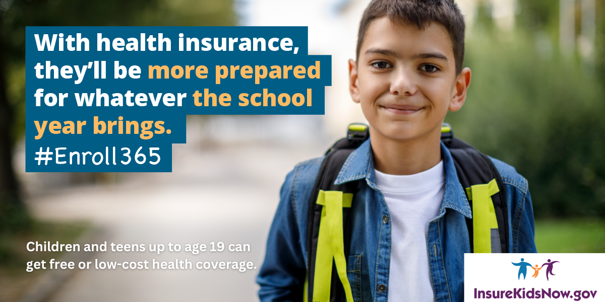 PSA: Children With Health Coverage Are Ready for Whatever the School Year Brings